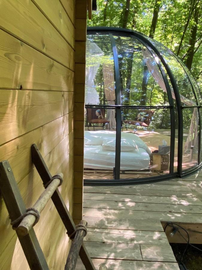 Le Dome De Namur - Une Nuit Insolite Dans Les Bois Bagian luar foto