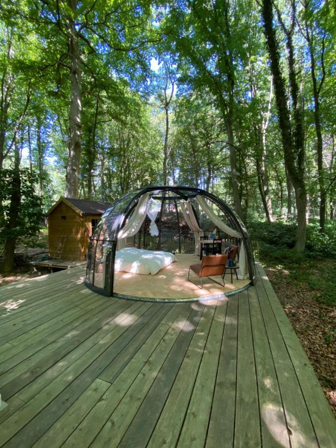 Le Dome De Namur - Une Nuit Insolite Dans Les Bois Bagian luar foto