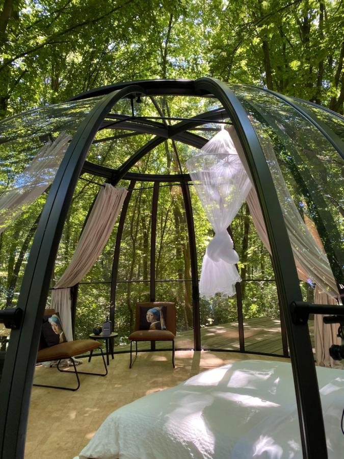 Le Dome De Namur - Une Nuit Insolite Dans Les Bois Bagian luar foto